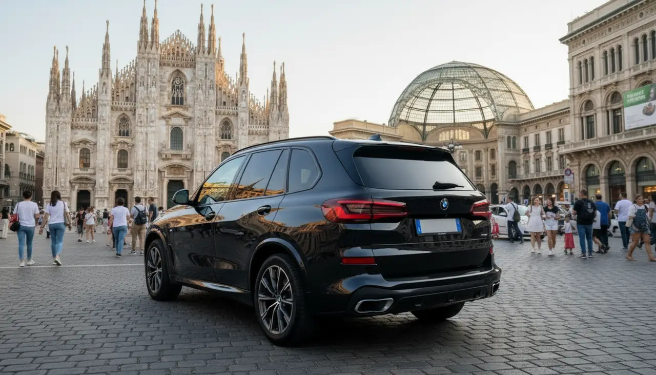 BMW X5 4.0i M 2025, Außenansicht — Super Car Rental Switzerland, Switzerland. BMW X5 4.0i M in Switzerland Der BMW X5 4.0i M aus dem Jahrgang 2025 steht in der Schweiz…