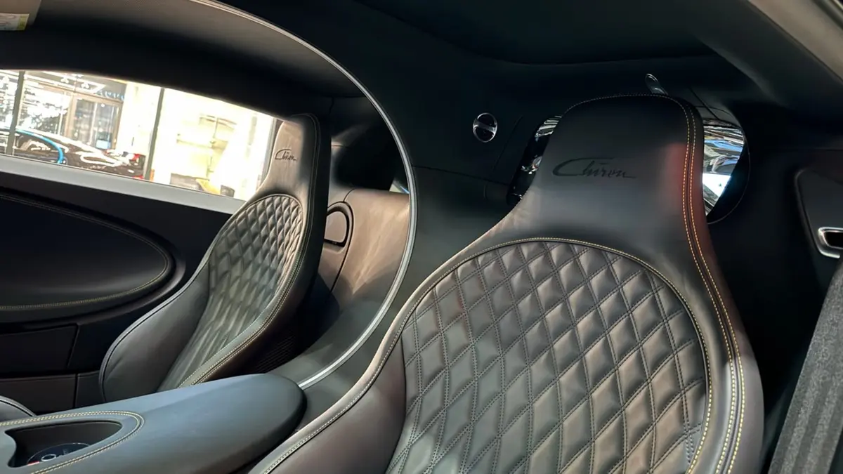 Bugatti Chiron 110 Ani 2019, intérieur — Super Car Rental Switzerland, Switzerland. Bugatti Chiron 110 Ani in Switzerland La Bugatti Chiron 110 Ani 2019 fait partie des…
