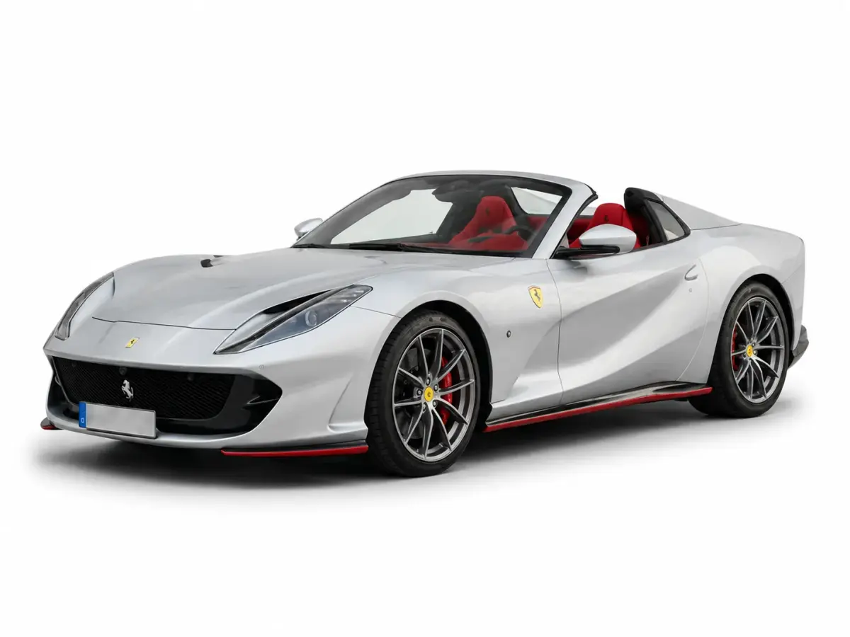 Ferrari 812 GTS 2024, extérieur — Super Car Rental Switzerland, Switzerland. Ferrari 812 GTS in Switzerland La Ferrari 812 GTS 2024 fait partie des modèles proposés à…