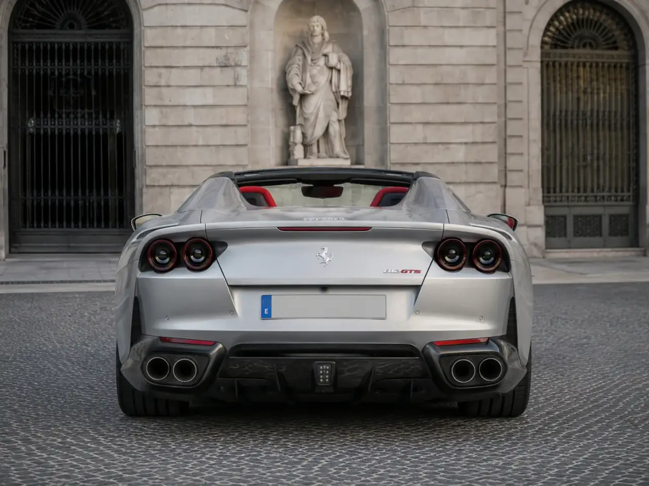Ferrari 812 GTS 2024, Außenansicht — Super Car Rental Switzerland, Switzerland. Ferrari 812 GTS in Switzerland Der Ferrari 812 GTS 2024 steht in Switzerland als…