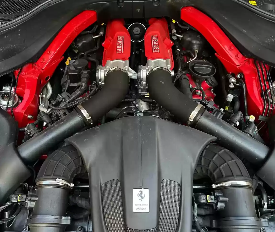 Ferrari Portofino M 2023, extérieur — Super Car Rental Switzerland, Switzerland. Ferrari Portofino M in Switzerland La Ferrari Portofino M 2023 est proposée à la location…