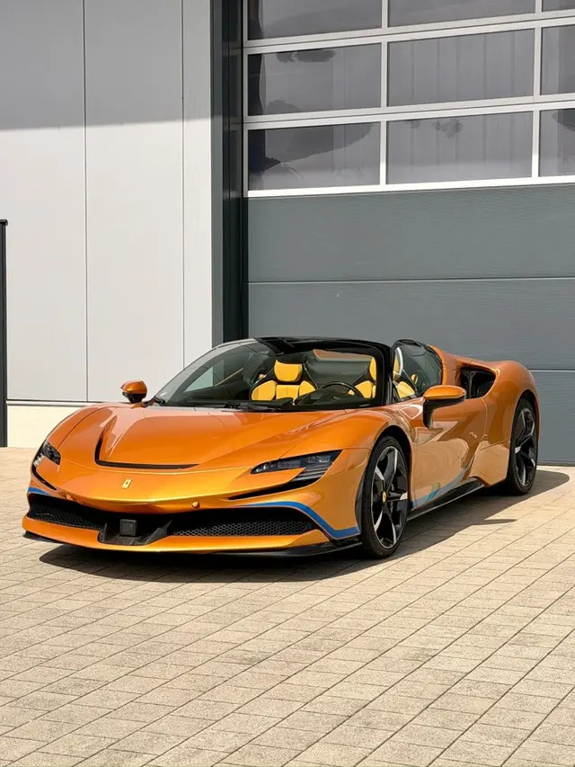 Ferrari SF90 Spider Tailor Made 2025 — Super Car Rental Switzerland, Switzerland
