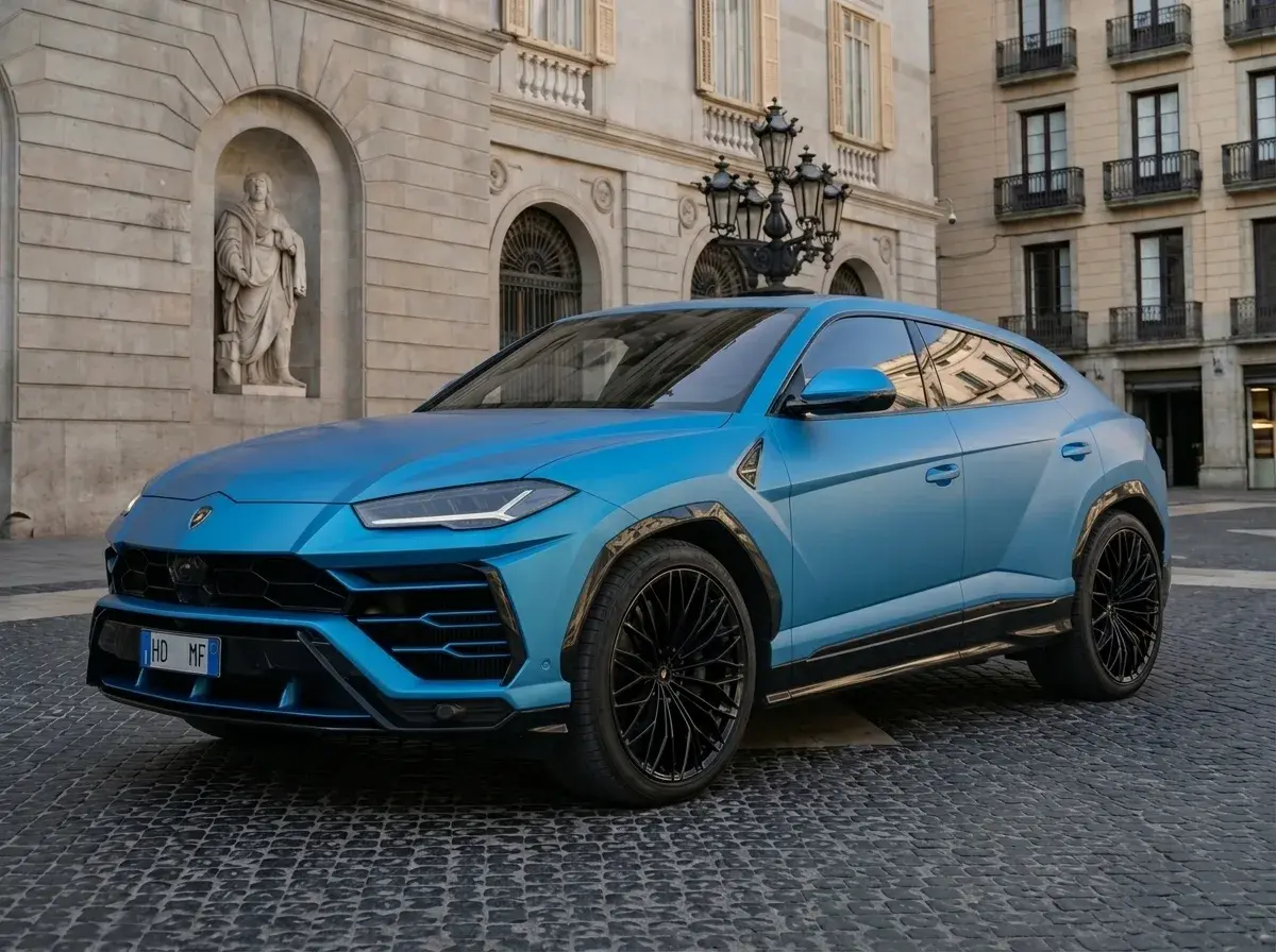 Lamborghini Urus SE 2025, Außenansicht — Super Car Rental Switzerland, Switzerland. Lamborghini Urus SE in Switzerland Der Lamborghini Urus SE, Baujahr 2025, ist als SUV mit…