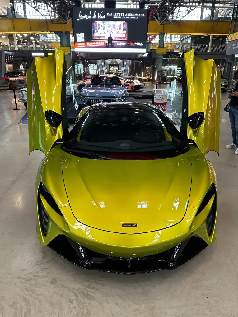McLaren Artura Spider 2024, rear view — Super Car Rental Switzerland, Switzerland. McLaren Artura Spider in Switzerland The McLaren Artura Spider is available to rent in…