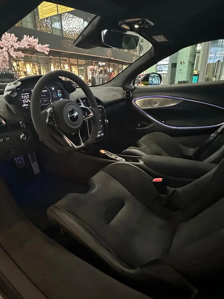 McLaren Artura Spider 2024, dashboard — Super Car Rental Switzerland, Switzerland. McLaren Artura Spider in Switzerland The McLaren Artura Spider is available to rent in…