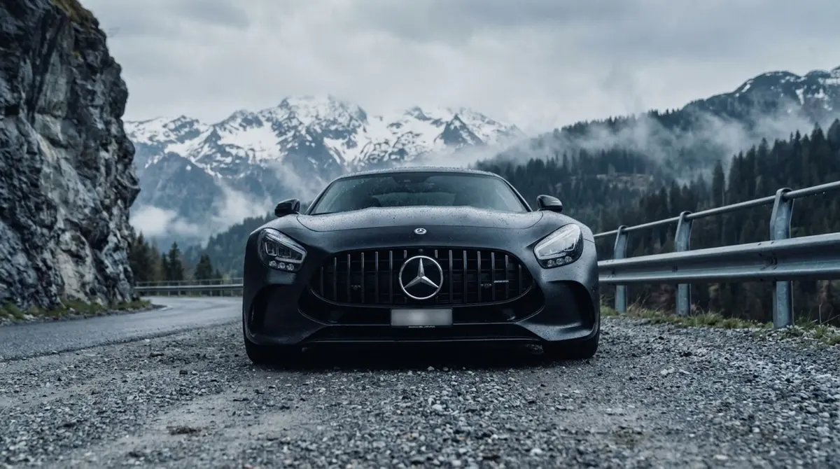 Mercedes Benz GT63 AMG Coupe 2024, intérieur — Super Car Rental Switzerland, Switzerland. Mercedes Benz GT63 AMG Coupe in Switzerland La Mercedes Benz GT63 AMG Coupe 2024 se loue…