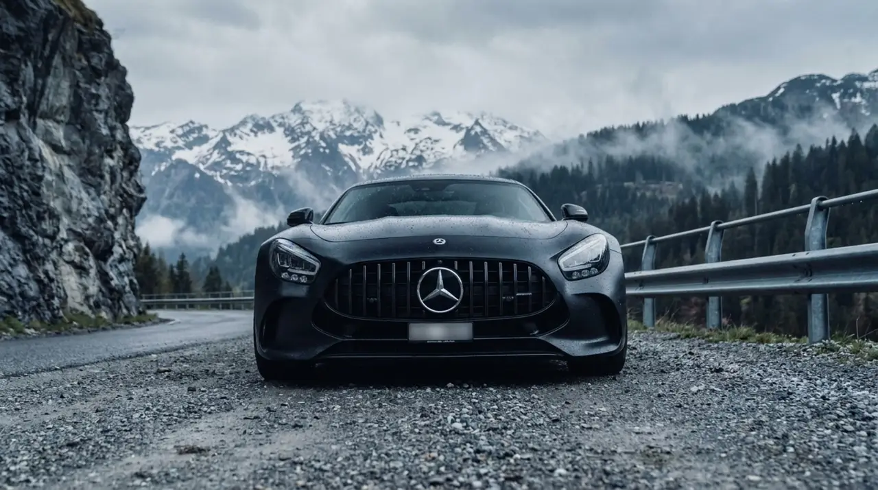 Mercedes Benz GT63 AMG Coupe 2024, intérieur — Super Car Rental Switzerland, Switzerland. Mercedes Benz GT63 AMG Coupe in Switzerland La Mercedes Benz GT63 AMG Coupe 2024 se loue…