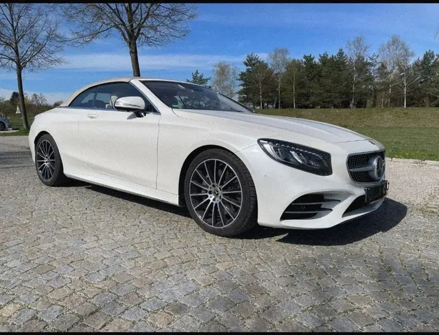 Mercedes Benz S560 Cabrio 2021 — Super Car Rental Switzerland, Switzerland