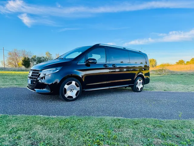 Mercedes Benz V300 4x4 XL Exclusive 7 seats 2025 — Super Car Rental Switzerland, Switzerland