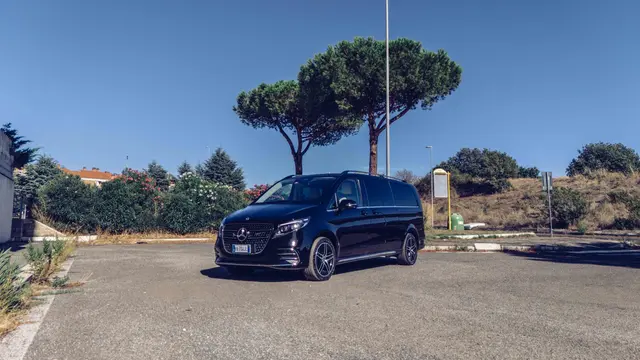 Mercedes Benz V300 4x4 XL VIP (Captain, 7 seat) 2025 — Super Car Rental Switzerland, Switzerland