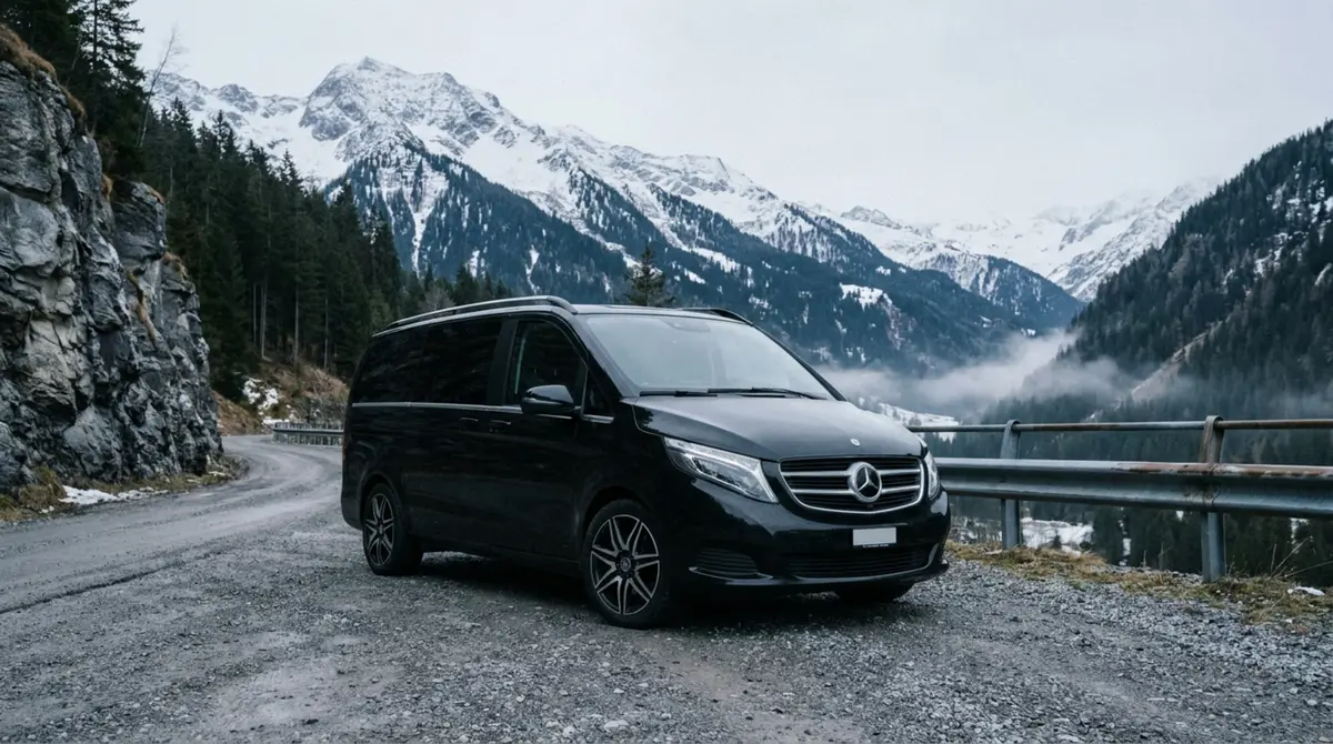 Mercedes Benz V300 8 seats 2025 — Super Car Rental Switzerland, Switzerland. Mercedes Benz V300 8 seats in Switzerland Louer un Mercedes Benz V300 8 seats en Suisse…