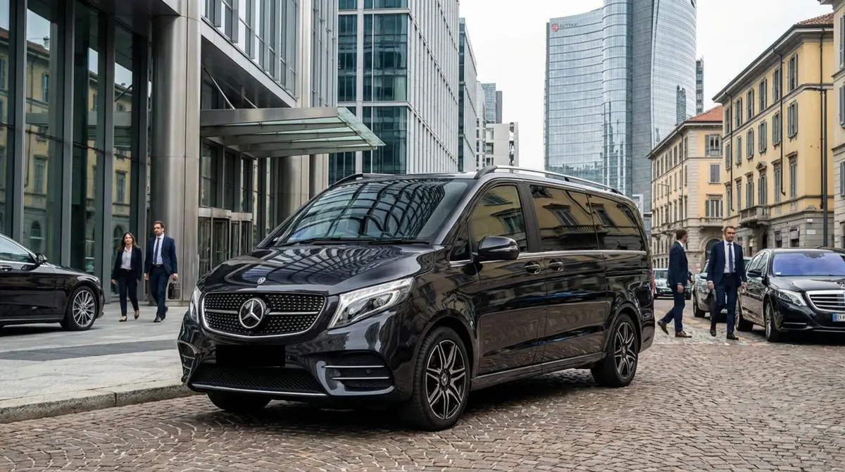 Mercedes V Class 2026 — Super Car Rental Switzerland, Switzerland. Mercedes Benz V Class in Switzerland Die Mercedes V Class 2026 steht in der Schweiz als…