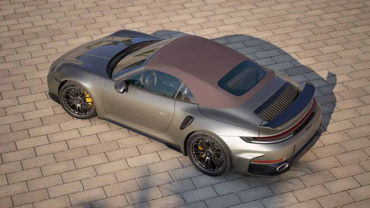 Porsche 911 992 Carrera Turbo S Cabrio 2026, Frontansicht — Super Car Rental Switzerland, Switzerland. Porsche 911 992 Carrera Turbo S Cabrio in Switzerland Wer den Porsche 911 992 Carrera…