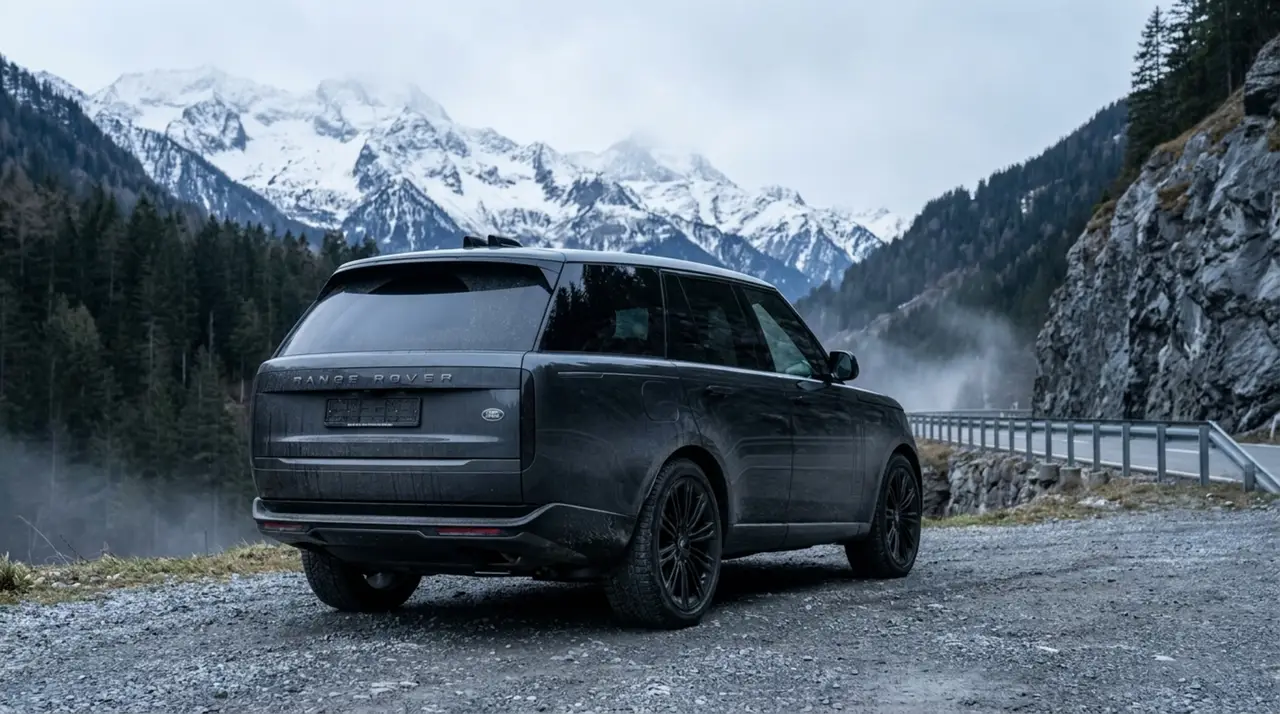 Rover Range Rover Autobiography P530 2026, vue avant — Super Car Rental Switzerland, Switzerland. Rover Range Rover Autobiography P530 in Switzerland Le Rover Range Rover Autobiography…