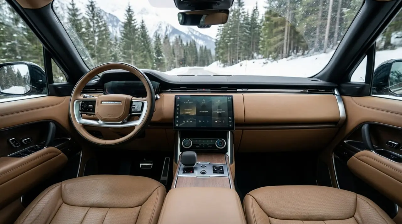 Rover Range Rover Autobiography P530 2026, intérieur — Super Car Rental Switzerland, Switzerland. Rover Range Rover Autobiography P530 in Switzerland Le Rover Range Rover Autobiography…